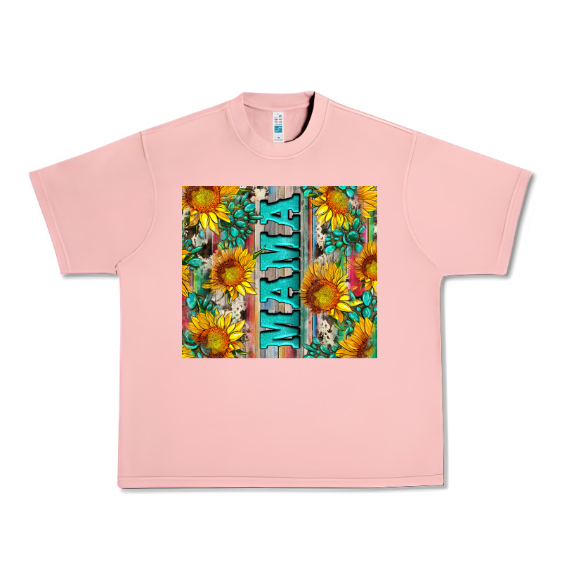Mama Wıth Sunflowers And Gemstone Urban Heavy Tee by Artiststas | Teevron