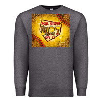 Charcoal Heather rub some dirt on it softball Premium Sweatshirt - Jasminsmagicworld