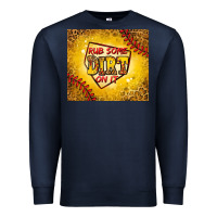 Navy rub some dirt on it softball Premium Sweatshirt - Jasminsmagicworld