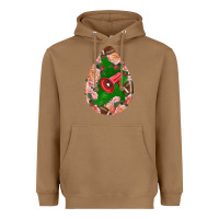 Toasted Coconut american football and western roses teardrop Heavyweight Hoodie - BundleAndBundleShop
