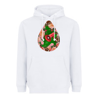 White american football and western roses teardrop Heavyweight Hoodie - BundleAndBundleShop