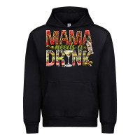 Black mama needs a drink Urban Hoodie - NancyCooperArtShop