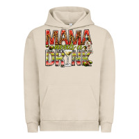 Pigment French Oak mama needs a drink Urban Hoodie - NancyCooperArtShop