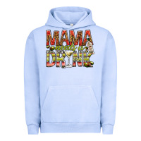 Pigment Grape Ice mama needs a drink Urban Hoodie - NancyCooperArtShop