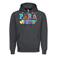 Smoke para crew Zipper Hoodie - Zillion Design Studio