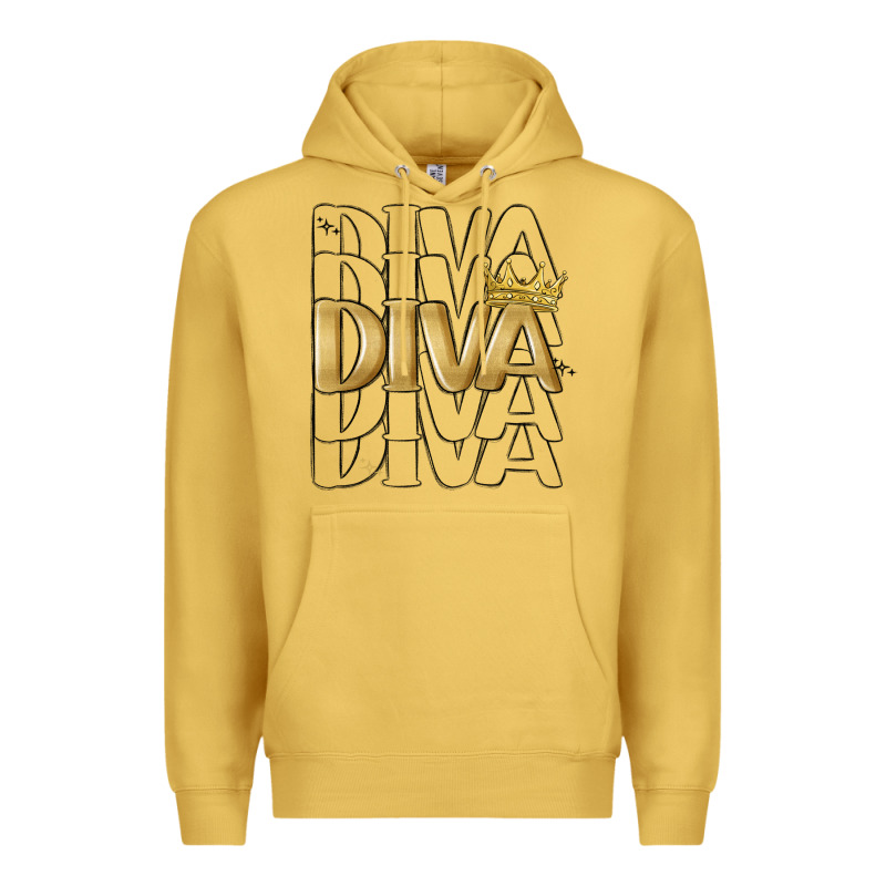 Diva Premium Hoodie by MaliasSmallBusiness | Teevron