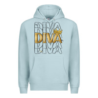 Blue Mist diva Premium Hoodie - MaliasSmallBusiness