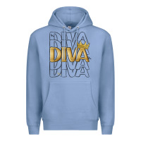 Colony Blue diva Premium Hoodie - MaliasSmallBusiness