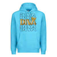 Ocean Blue diva Premium Hoodie - MaliasSmallBusiness