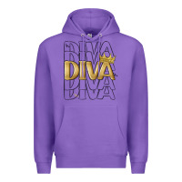 Purple diva Premium Hoodie - MaliasSmallBusiness