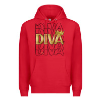 Red diva Premium Hoodie - MaliasSmallBusiness