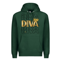 Sports Green diva Premium Hoodie - MaliasSmallBusiness