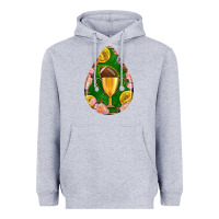 Heather Grey american football and western roses teardrop Heavyweight Hoodie - BundleAndBundleShop