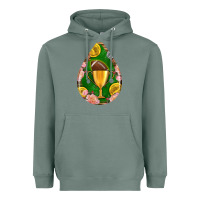 Sage american football and western roses teardrop Heavyweight Hoodie - BundleAndBundleShop