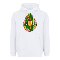 White american football and western roses teardrop Heavyweight Hoodie - BundleAndBundleShop
