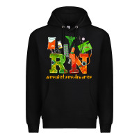 Black registered nurse juneteenth Premium Hoodie - AdoDesignShop