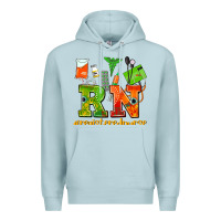 Blue Mist registered nurse juneteenth Premium Hoodie - AdoDesignShop