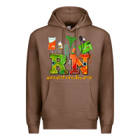 Chestnut registered nurse juneteenth Premium Hoodie - AdoDesignShop
