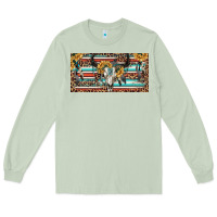 Matcha Boho bull skull and serape Long Sleeve Tee - RanaPortraitStore