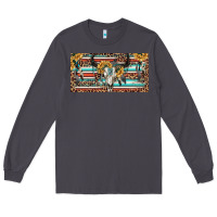 Smoke Boho bull skull and serape Long Sleeve Tee - RanaPortraitStore