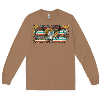 Toasted Coconut Boho bull skull and serape Long Sleeve Tee - RanaPortraitStore