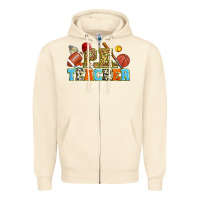 Sandshell p.e. teacher Zipper Hoodie - Zillion Design Studio
