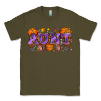 Army Green aunt basketball Classic Tee - Zillion Design Studio