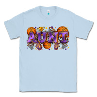 Dusty Blue aunt basketball Classic Tee - Zillion Design Studio