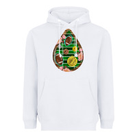 White american football and western roses teardrop Heavyweight Hoodie - BundleAndBundleShop