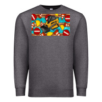 Charcoal Heather skidsteer sippy Premium Sweatshirt - Artiststas