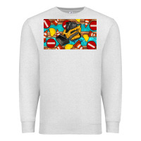 Oatmeal Heather skidsteer sippy Premium Sweatshirt - Artiststas