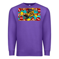 Purple skidsteer sippy Premium Sweatshirt - Artiststas