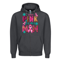 Smoke I Wear Pink For My Mom with Butterfly Zipper Hoodie - texasbilliewilder