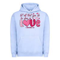 Pigment Grape Ice let all that you do be done in love Urban Hoodie - MaliasSmallBusiness