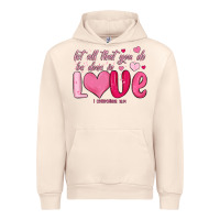 Sandshell let all that you do be done in love Urban Hoodie - MaliasSmallBusiness
