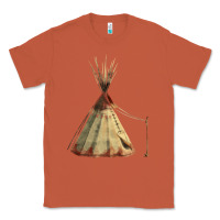 Copper teepe tipi Classic Tee - FaDigitalArtStudio