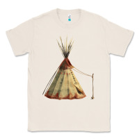 Natural teepe tipi Classic Tee - FaDigitalArtStudio
