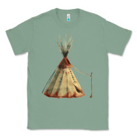 Sage teepe tipi Classic Tee - FaDigitalArtStudio