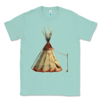 Seafoam teepe tipi Classic Tee - FaDigitalArtStudio