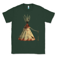 Sports Green teepe tipi Classic Tee - FaDigitalArtStudio