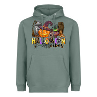 Sage halloween vibes Heavyweight Hoodie - AdoDesignShop