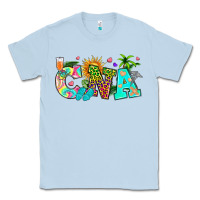 Dusty Blue summer cna Classic Tee - texasbilliewilder