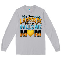 Moon Dust my favorite lacrosse player calls me mom Long Sleeve Tee - Zillion Design Studio