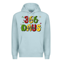 Blue Mist 366 days black history Premium Hoodie - MaliasSmallBusiness