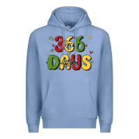 Colony Blue 366 days black history Premium Hoodie - MaliasSmallBusiness