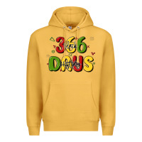Mustard 366 days black history Premium Hoodie - MaliasSmallBusiness