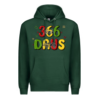 Sports Green 366 days black history Premium Hoodie - MaliasSmallBusiness