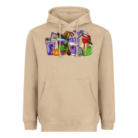Mushroom halloween coffee cups Heavyweight Hoodie - AdoDesignShop