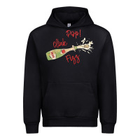 Black cheers to the new year Urban Hoodie - MaliasSmallBusiness