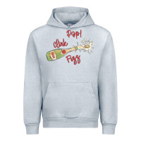Heather Grey cheers to the new year Urban Hoodie - MaliasSmallBusiness
